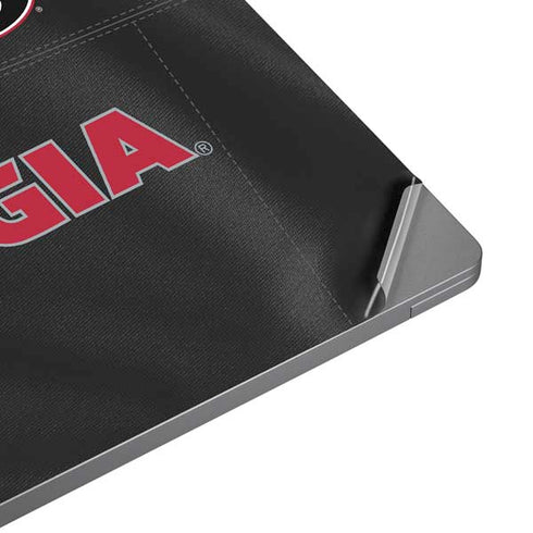 University of Georgia Black Jersey Universal Laptop 13in (10.6 x 7.6in) Skin