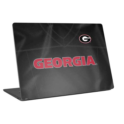 University of Georgia Black Jersey Universal Laptop 18in (14.6 x 10.6in) Skin