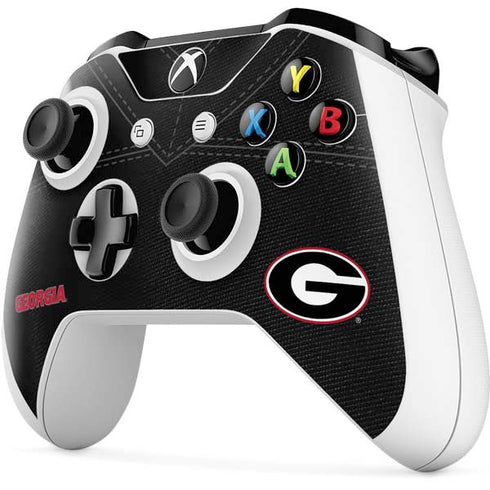 University of Georgia Black Jersey Xbox One S All-Digital Edition Bundle Skin