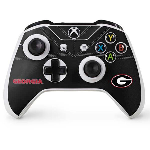 University of Georgia Black Jersey Xbox One X Controller Skin