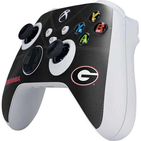 University of Georgia Black Jersey Xbox Series S Controller Skin