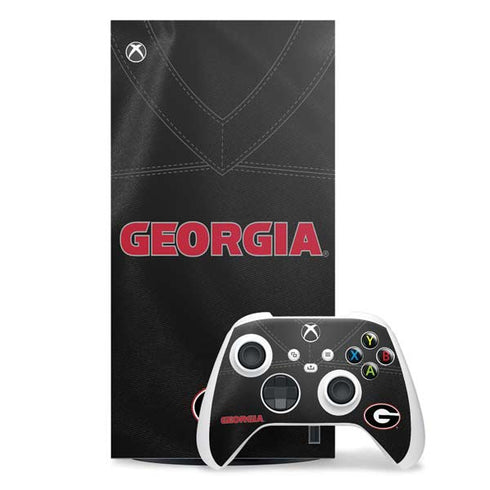 University of Georgia Black Jersey Xbox Series X Skins