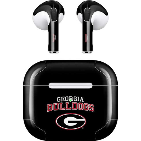 University of Georgia Bulldogs Apple AirPods (3rd Gen 2021) Skin
