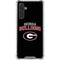 University of Georgia Bulldogs Galaxy A17 Clear Case