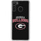 University of Georgia Bulldogs Galaxy A21 Clear Case