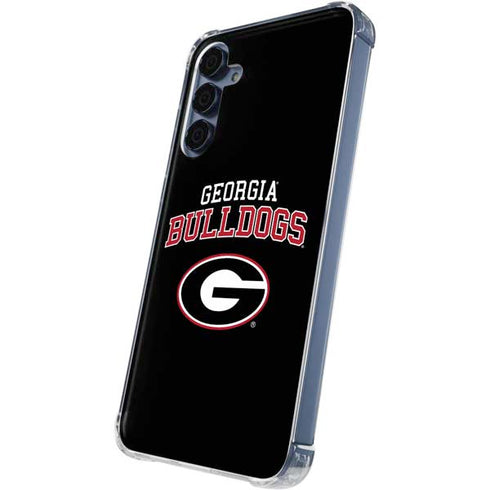 University of Georgia Bulldogs Galaxy A35 5G Clear Case