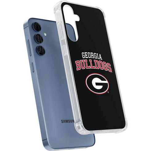 University of Georgia Bulldogs Galaxy A35 5G Clear Case
