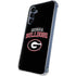 University of Georgia Bulldogs Galaxy A55 5G Clear Case