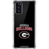 University of Georgia Bulldogs Galaxy Note20 5G Clear Case