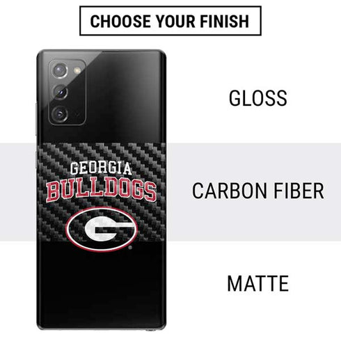 University of Georgia Bulldogs Galaxy Note20 5G Skin