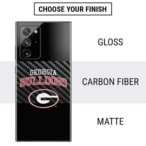 University of Georgia Bulldogs Galaxy Note20 Ultra 5G Skin