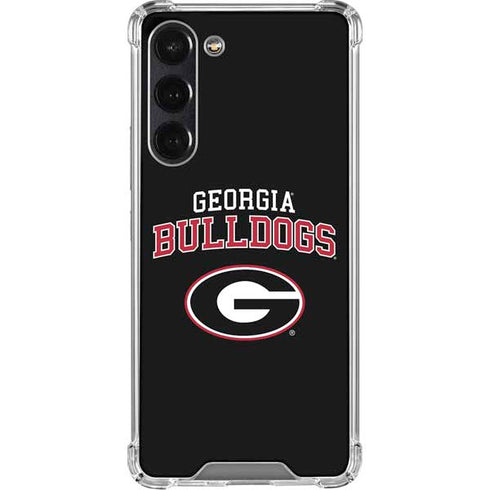 University of Georgia Bulldogs Galaxy S24 FE Clear Case