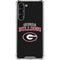 University of Georgia Bulldogs Galaxy S24 FE Clear Case