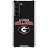 University of Georgia Bulldogs Galaxy S24 FE Clear Case