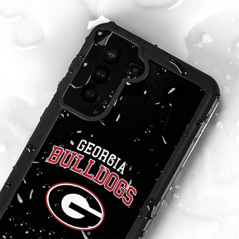 University of Georgia Bulldogs Galaxy S24 Plus Waterproof Case