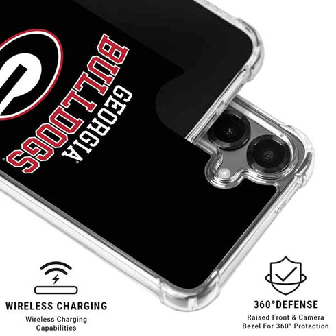 University of Georgia Bulldogs Galaxy S26 Clear Case