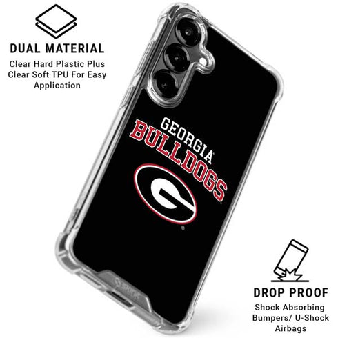 University of Georgia Bulldogs Galaxy S26 Clear Case