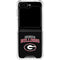 University of Georgia Bulldogs Galaxy Z Flip6 Clear Case