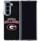 University of Georgia Bulldogs Galaxy Z Fold5 5G Clear Case