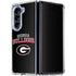 University of Georgia Bulldogs Galaxy Z Fold5 5G Clear Case