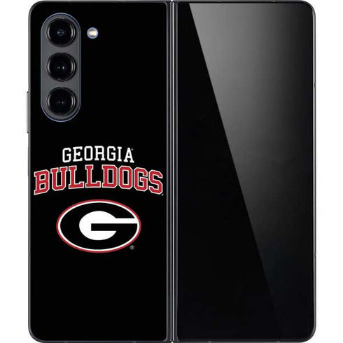 University of Georgia Bulldogs Galaxy Z Fold5 5G Skin