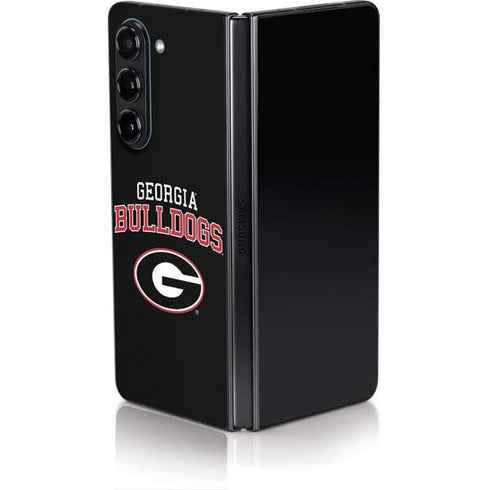 University of Georgia Bulldogs Galaxy Z Fold5 5G Skin