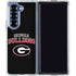 University of Georgia Bulldogs Galaxy Z Fold7 Clear Case