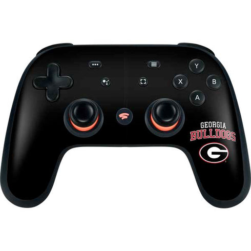 University of Georgia Bulldogs Google Stadia Controller Skin