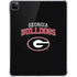 University of Georgia Bulldogs iPad Pro 11in (2024) Clear Case