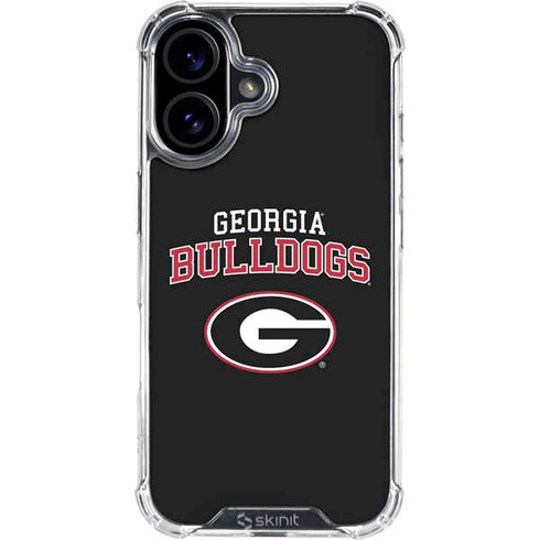 University of Georgia Bulldogs iPhone 16 Plus Clear Case