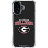 University of Georgia Bulldogs iPhone 16 Plus Clear Case