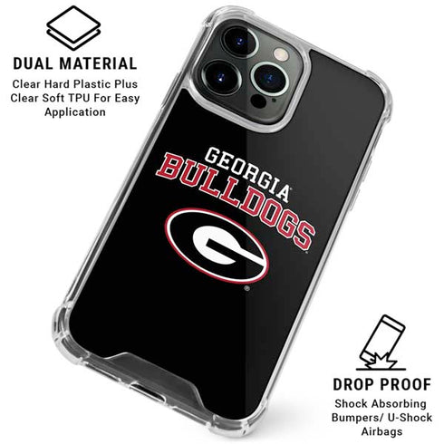 University of Georgia Bulldogs iPhone 16 Pro Max Clear Case