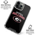 University of Georgia Bulldogs iPhone 16 Pro Max Clear Case