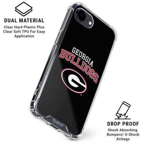 University of Georgia Bulldogs iPhone 16e Clear Case