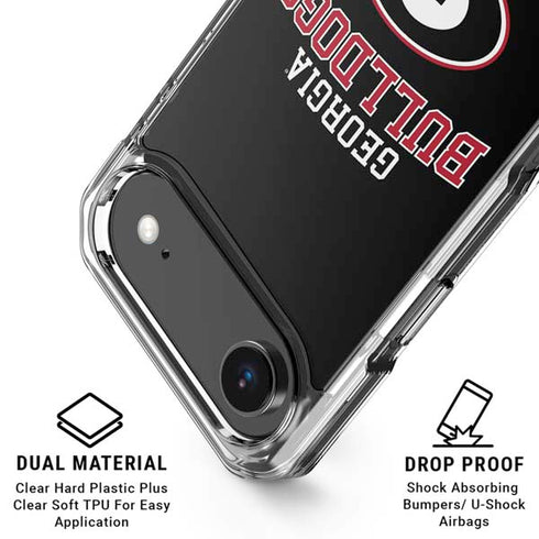 University of Georgia Bulldogs iPhone 17 Air Clear Case