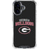 University of Georgia Bulldogs iPhone 17 Clear Case