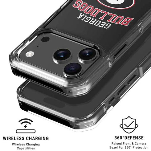 University of Georgia Bulldogs iPhone 17 Pro Max Clear Case