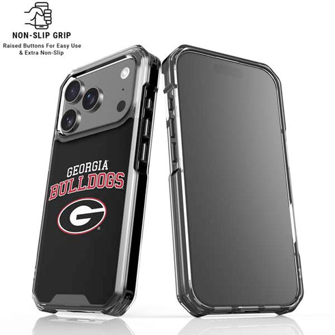 University of Georgia Bulldogs iPhone 17 Pro Max Clear Case