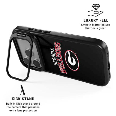 University of Georgia Bulldogs iPhone 17 Pro Max Kickstand Case