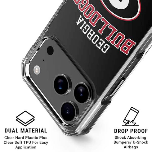 University of Georgia Bulldogs iPhone 18 Pro Clear Case