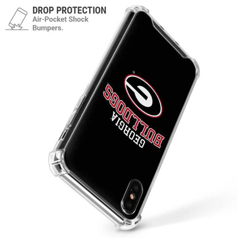University of Georgia Bulldogs iPhone X/XS Clear Case