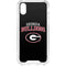 University of Georgia Bulldogs iPhone XS Clear Case