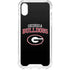 University of Georgia Bulldogs iPhone XS Clear Case