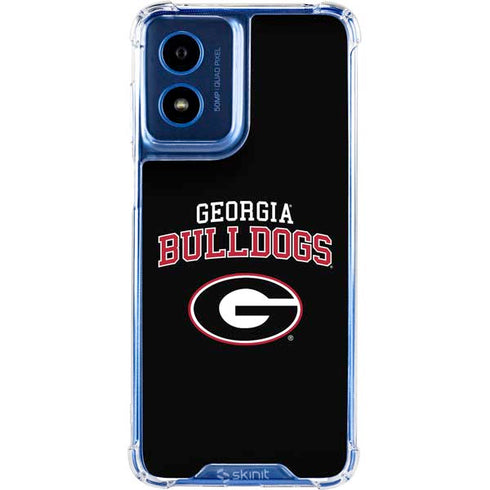 University of Georgia Bulldogs Moto G Play 4G (2024) Clear Case