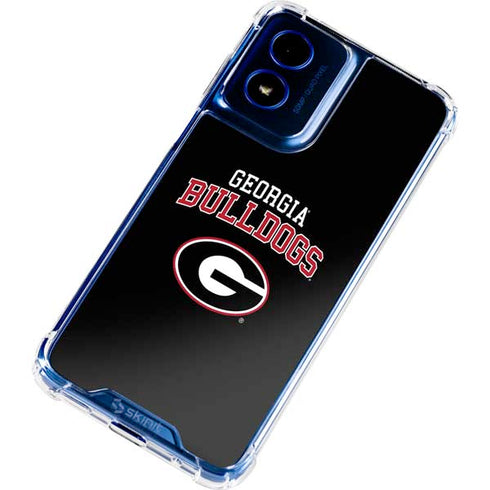 University of Georgia Bulldogs Moto G Play 4G (2024) Clear Case