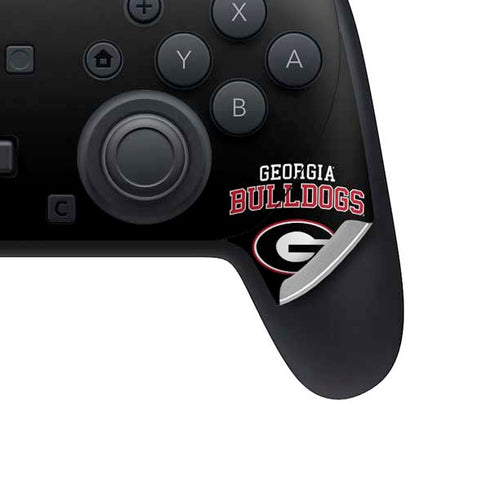 University of Georgia Bulldogs Nintendo Switch 2 (2025) Pro Controller Skin