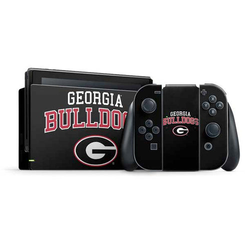 University of Georgia Bulldogs Nintendo Skins