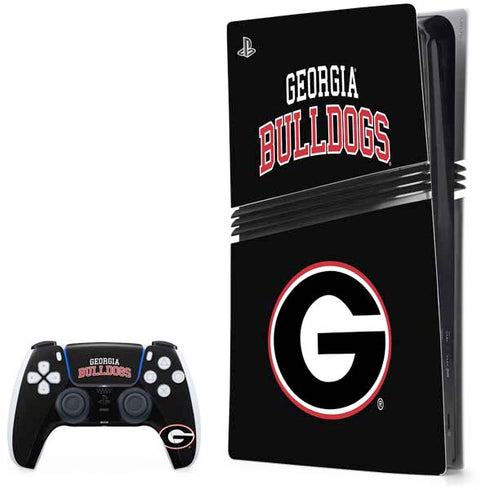 University of Georgia Bulldogs PS5 Pro Bundle Skin