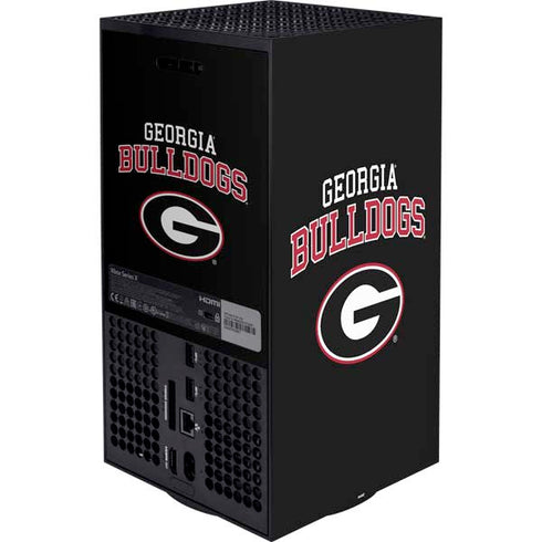 University of Georgia Bulldogs XBox Series X Digital Edition Bundle Skin