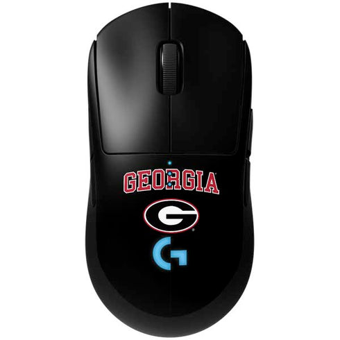 University of Georgia Collegiate Text G Pro Wireless Gaming Mouse Skin
